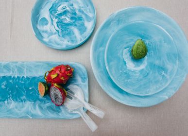 Design objects - Everyday_Large bowl_ Aqua - NASHI HOME