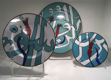 Design objects - Turquoise Collection _ Dinner plate - A TABLE AFFAIR