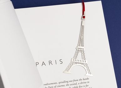 Stationery - Stainless steel bookmark - Eiffel Tower - TOUT SIMPLEMENT,