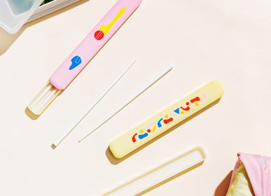 Couverts de service - BAGUETTES avec ÉTUI éléments, POKETO x TAKENAKA Édition Limitée - TAKENAKA BENTO BOX