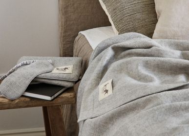 Throw blankets - 100% BABY ALPACA TRAVEL KIT - MY ALPACA