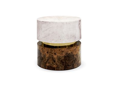 Autres tables  - Table d'appoint ronde INFINITY - MEMOIR ESSENCE