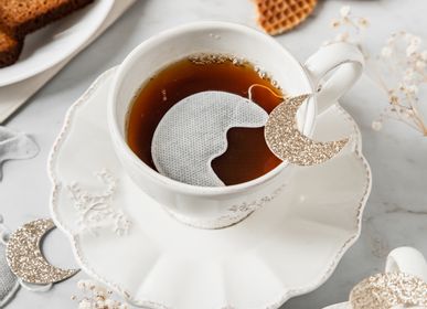 Coffee and tea - Moon Tea bag shape (per 5) - TEA HERITAGE