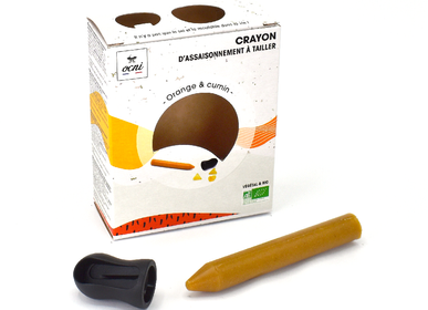 Épicerie fine - Coffret d'Assaisonnement à tailler 1 crayon - Orange & cumin - Biologique - OCNI FACTORY
