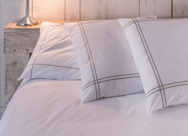 Comforters and pillows - Darien pillowcase - AIGREDOUX