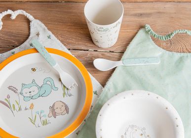 Children's mealtime - Meal and bibs set - AMADEUS LES PETITS