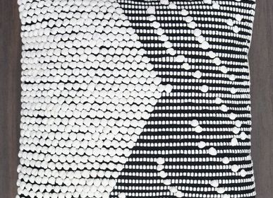 Coussins textile - Housses de coussin noir et blanc - MEEM RUGS