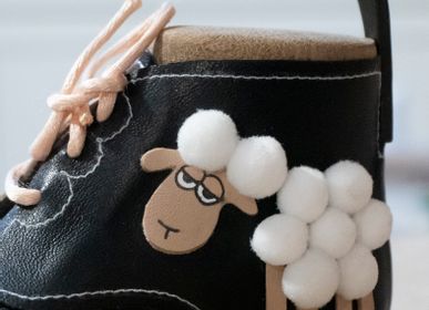 Other Christmas decorations - Creative handmade hangers “Black Sheep” - GILDE SCARTI E MESTIERI
