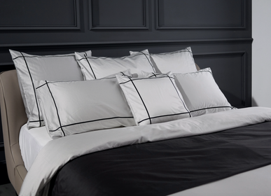 Bed linens - Luxury Duvet Cover Set, Modern Nox - CROWN GOOSE