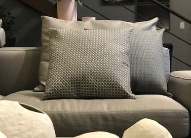 Fabric cushions - Mini Catavento braided cushion - ELISA ATHENIENSE HOME
