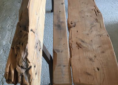 Sofas - Banc en bois de tronc de cyprès deux cents ans, une seule pièce - SILO ART FACTORY