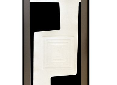 Cadres - Gravures et gaufrage 65 cm x 115 cm noir, - FOUCHER-POIGNANT