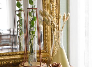 Design objects - Plantaphore Vanilla - wood and metal base - INPLANTA