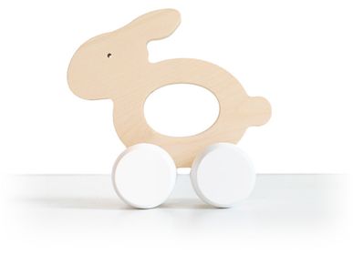 Toys - Bunny Wooden Animals - BRIKI VROOM VROOM