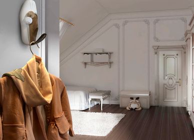 Children's bedrooms - Creative handmade hangers "Medium Size" PonPon - GILDE SCARTI E MESTIERI