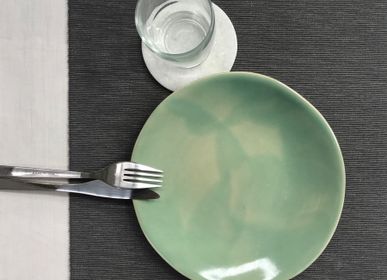 Everyday plates - Large plate collection Green - CHLOÉ KOWALKA