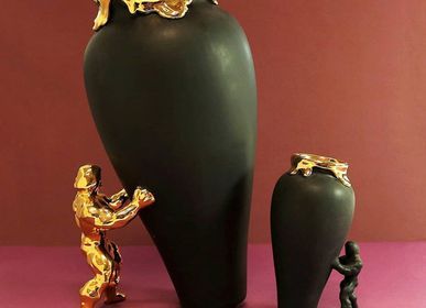 Vases - Vase Super Héros - Edition Dorée. - JASMIN DJERZIC