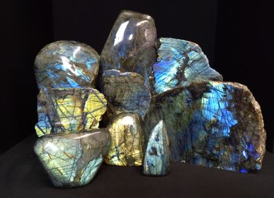 Objets de décoration - Labradorite, curiosité d'intérieur - METAMORPHOSES