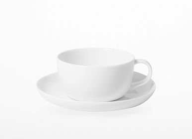 Tea and coffee accessories - Porcelain Black Teacup Set 290 ml - TG
