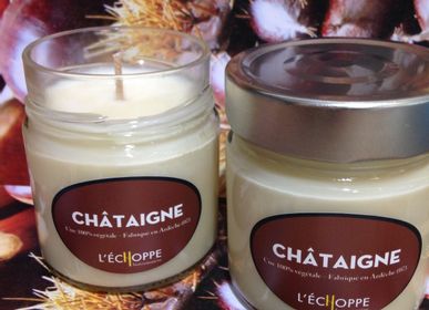 Candles - Scented Candle Chestnut 180 grams - L'ECHOPPE BUISSONNIERE