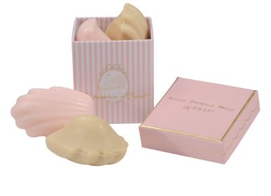 Soaps - Box with 2 scented soaps Madeleine - ATELIER CATHERINE MASSON