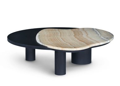 Coffee tables - Greenapple Coffee Table, Bordeira Coffee Table, Shadow Onyx, Handmade in Portugal - GREENAPPLE DESIGN INTERIORS