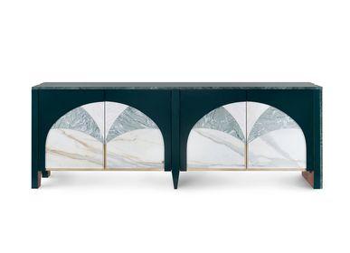 Sideboards - Greenapple Sideboad, Biloba Sideboard, Marble, Handmade in Portugal - GREENAPPLE DESIGN INTERIORS