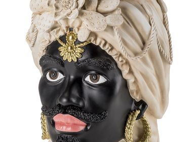 Vases - Moro Heads, Traditional - PALAIS ROYAL