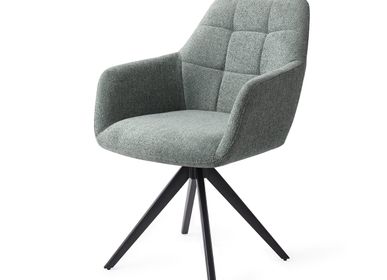 Chairs for hospitalities & contracts - Noto Chaise de salle à manger - Bleu sarcelle - Noir - JESPER HOME