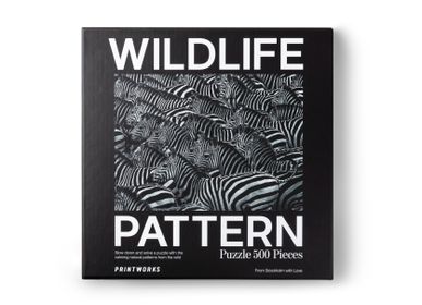 Cadeaux - Puzzle - Motif Wildlife Zebra - PRINTWORKS