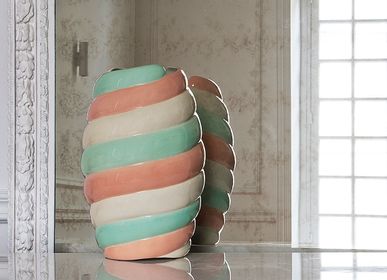 Decorative objects - Chou Vase - MANUFACTURE DES EMAUX DE LONGWY 1798