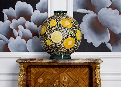 Objets de décoration - Boule Colo Astro "Lemon Insect" - MANUFACTURE DES EMAUX DE LONGWY 1798