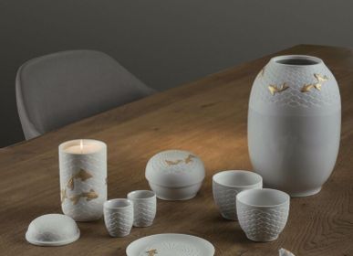 Platter and bowls - Koi Collection - Handmade porcelain tableware  - LLADRÓ