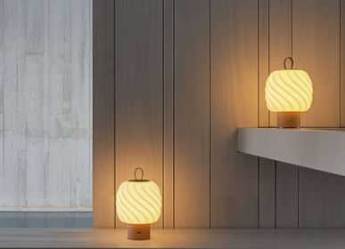 Wireless lamps - Ice Cream Collection - Handmade Porcelain Light & Scent - LLADRÓ