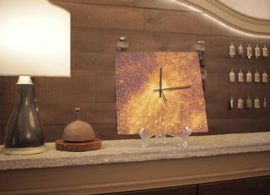 Horloges - MONTRE MURALE EN MIROIR - ANTIQUE MIRROR