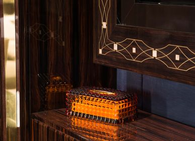 Caskets and boxes - LUXE' - THE ORIGINAL tissue holder and boxes - MARIO CIONI & C