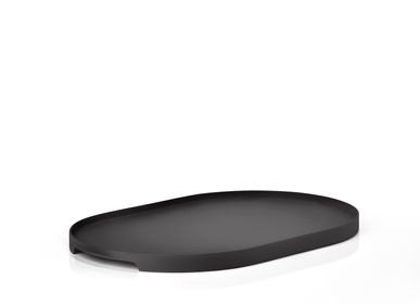 Plateaux - Plateau Noir Singles 23 cm Ovale - ZONE DENMARK