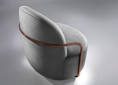 Armchairs - Orion Lounge Chair - SCARLET SPLENDOUR