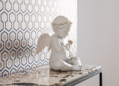 Sculptures, statuettes and miniatures - Celestial Angel - Lladró Handmade Heritage Porcelain Cherub  - LLADRÓ