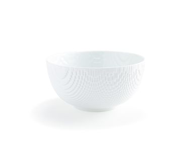Plats et saladiers - Collection de bols Evolution en porcelaine de Limoges - NON SANS RAISON PORCELAINE DE LIMOGES