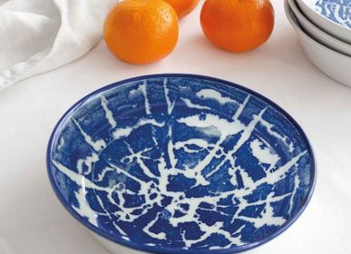 Céramique - ASSIETTE CREUSE - BATIK - FREDERIQUE CAILLET