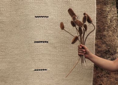 Tapis - Tapis tissé - Ethique et poétique - Modèle Méridien - LAINES PAYSANNES
