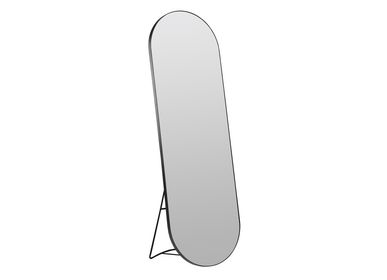 Miroirs - Miroir 170x55 cm fer noir/miroir - VILLA COLLECTION DENMARK