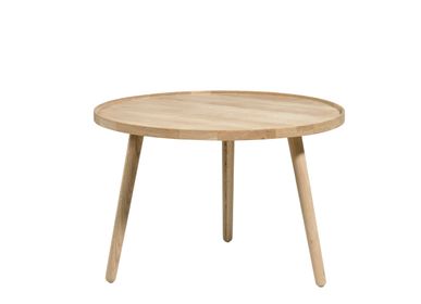 Coffee tables - Table 70.5x70.5x44.5 cm Oak White  - VILLA COLLECTION