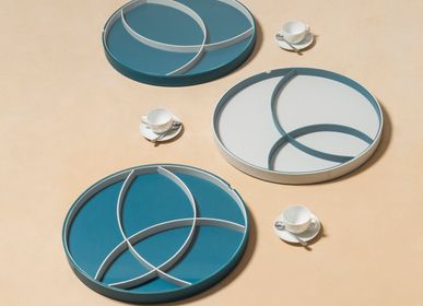 Trays - ORBITS ROUND TRAYS WITH DIVIDERS - RUDI BY GIOBAGNARA