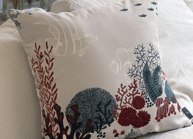 Fabric cushions - Printed accessories - ART DE LYS