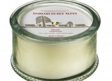 Bougies - Bougie parfumée Givre - AMBIANCES DES ALPES