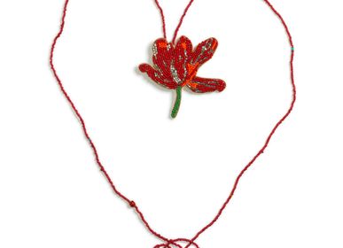 Gifts - Tulip hand embroidered Brooche - HELLEN VAN BERKEL HEARTMADE PRINTS
