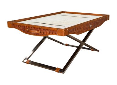 Coffee tables - Carriage Rectangular Coffee Table - P&B VALISES