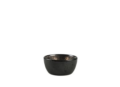 Platter and bowls - Bowl dia.10 cm Black/Bronze BITZ - BITZ